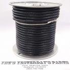 10ga, OVERSTOCK, Lacquer Coated Cloth Braided Wire, Black