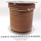 10ga, OVERSTOCK, Lacquer Coated Cloth Braided Wire, Brown
