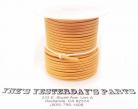 18ga, OVERSTOCK, Lacquer Coated Cloth Braided Wire, Orange